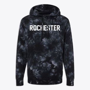 Rochester Massachusetts Classic Block Premium Tie-Dye Hoodie
