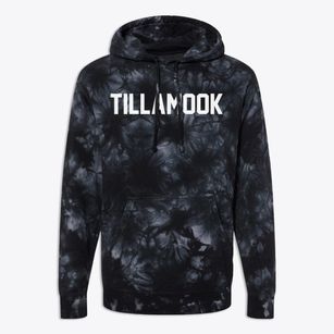 Tillamook Oregon Classic Block Premium Tie-Dye Hoodie