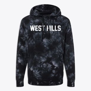 West Hills New York Classic Block Premium Tie-Dye Hoodie