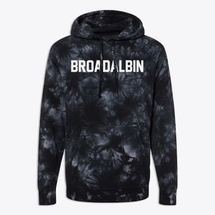 Broadalbin New York Classic Block Premium Tie-Dye Hoodie