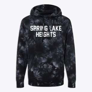 Spring Lake Heights New Jersey Classic Block Premium Tie-Dye Hoodie