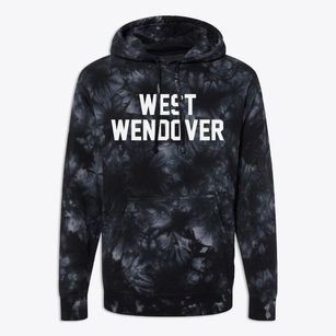 West Wendover Nevada Classic Block Premium Tie-Dye Hoodie
