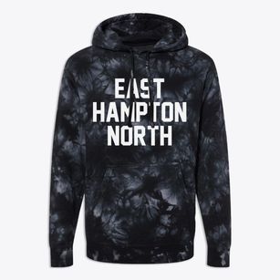 East Hampton North New York Classic Block Premium Tie-Dye Hoodie