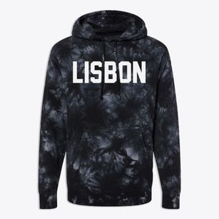Lisbon New York Classic Block Premium Tie-Dye Hoodie