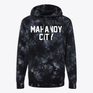 Mahanoy City Pennsylvania Classic Block Premium Tie-Dye Hoodie