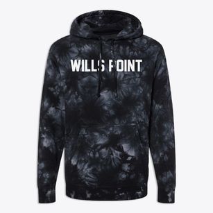 Wills Point Texas Classic Block Premium Tie-Dye Hoodie