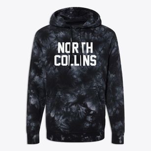 North Collins New York Classic Block Premium Tie-Dye Hoodie