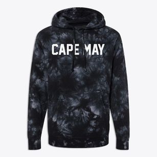 Cape May New Jersey Classic Block Premium Tie-Dye Hoodie