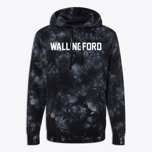 Wallingford Connecticut Classic Block Premium Tie-Dye Hoodie