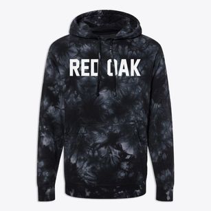 Red Oak North Carolina Classic Block Premium Tie-Dye Hoodie