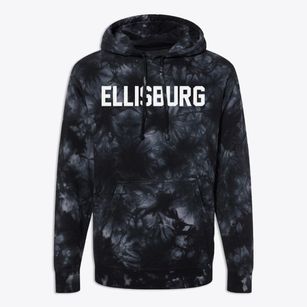 Ellisburg New York Classic Block Premium Tie-Dye Hoodie