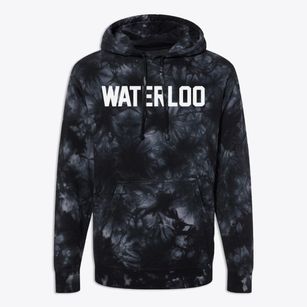 Waterloo Wisconsin Classic Block Premium Tie-Dye Hoodie