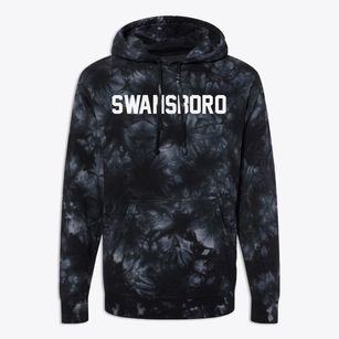Swansboro North Carolina Classic Block Premium Tie-Dye Hoodie