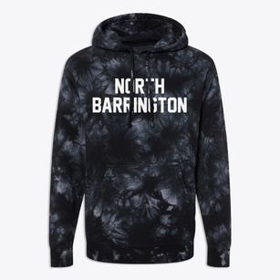 North Barrington Illinois Classic Block Premium Tie-Dye Hoodie