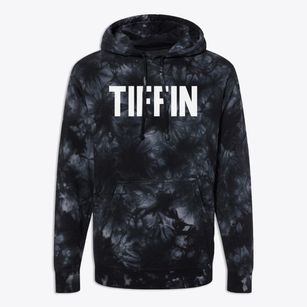 Tiffin Iowa Classic Block Premium Tie-Dye Hoodie