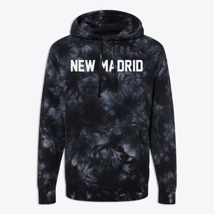 New Madrid Missouri Classic Block Premium Tie-Dye Hoodie