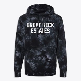Great Neck Estates New York Classic Block Premium Tie-Dye Hoodie