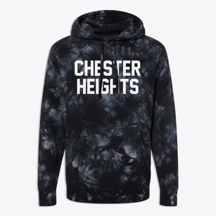 Chester Heights Pennsylvania Classic Block Premium Tie-Dye Hoodie