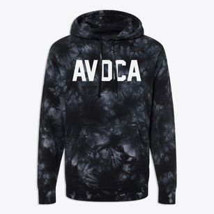 Avoca Pennsylvania Classic Block Premium Tie-Dye Hoodie