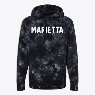 Marietta Pennsylvania Classic Block Premium Tie-Dye Hoodie