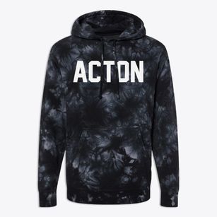 Acton Maine Classic Block Premium Tie-Dye Hoodie