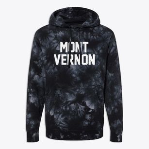 Mont Vernon New Hampshire Classic Block Premium Tie-Dye Hoodie
