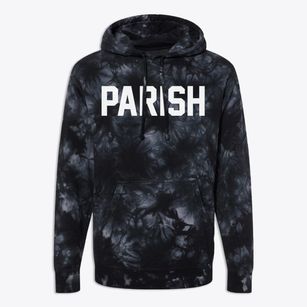 Parish New York Classic Block Premium Tie-Dye Hoodie
