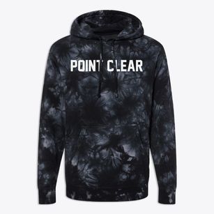 Point Clear Alabama Classic Block Premium Tie-Dye Hoodie