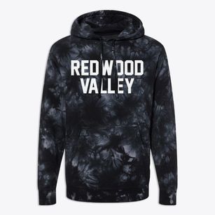 Redwood Valley California Classic Block Premium Tie-Dye Hoodie