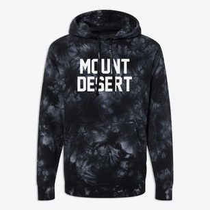 Mount Desert Maine Classic Block Premium Tie-Dye Hoodie