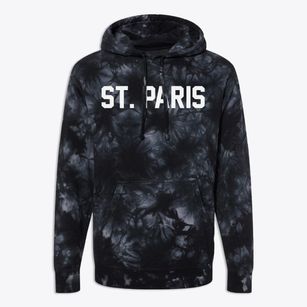 St. Paris Ohio Classic Block Premium Tie-Dye Hoodie
