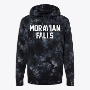 Moravian Falls North Carolina Classic Block Premium Tie-Dye Hoodie