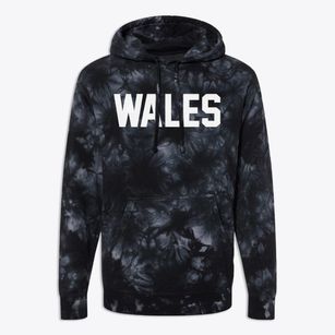 Wales Massachusetts Classic Block Premium Tie-Dye Hoodie