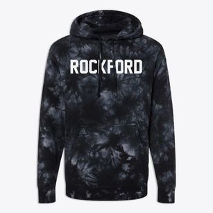Rockford Illinois Classic Block Premium Tie-Dye Hoodie