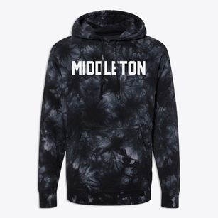 Middleton New Hampshire Classic Block Premium Tie-Dye Hoodie