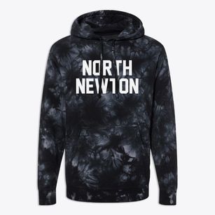 North Newton Kansas Classic Block Premium Tie-Dye Hoodie