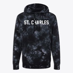 St. Charles Illinois Classic Block Premium Tie-Dye Hoodie