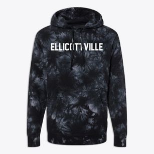 Ellicottville New York Classic Block Premium Tie-Dye Hoodie
