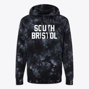 South Bristol New York Classic Block Premium Tie-Dye Hoodie