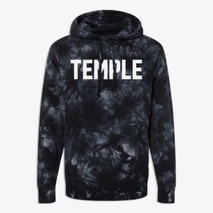 Temple Pennsylvania Classic Block Premium Tie-Dye Hoodie