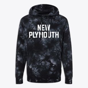 New Plymouth Idaho Classic Block Premium Tie-Dye Hoodie