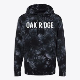 Oak Ridge Tennessee Classic Block Premium Tie-Dye Hoodie