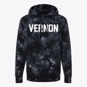 Vernon Connecticut Classic Block Premium Tie-Dye Hoodie