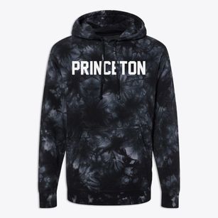 Princeton Wisconsin Classic Block Premium Tie-Dye Hoodie