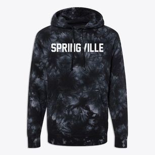 Springville Virginia Classic Block Premium Tie-Dye Hoodie