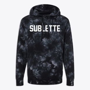 Sublette Kansas Classic Block Premium Tie-Dye Hoodie