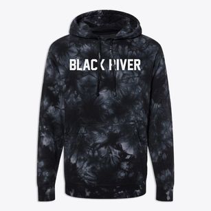 Black River New York Classic Block Premium Tie-Dye Hoodie