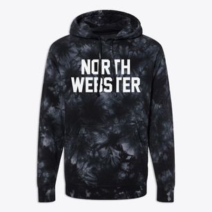 North Webster Indiana Classic Block Premium Tie-Dye Hoodie
