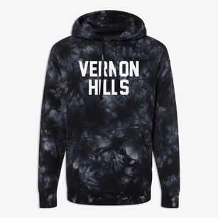 Vernon Hills Illinois Classic Block Premium Tie-Dye Hoodie