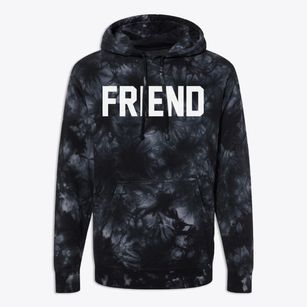 Friend Nebraska Classic Block Premium Tie-Dye Hoodie